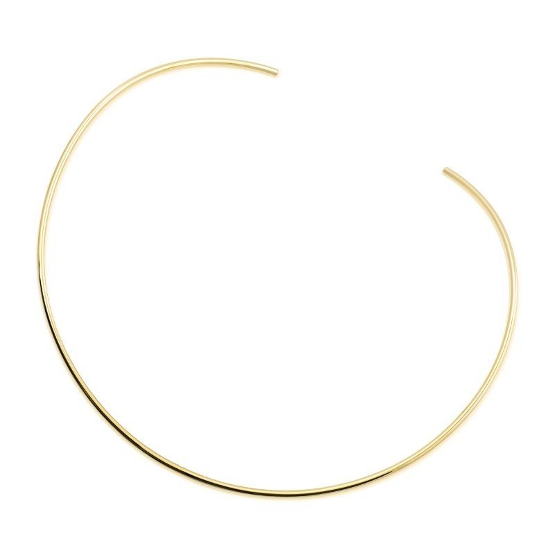 Collier/Choker plaqué or