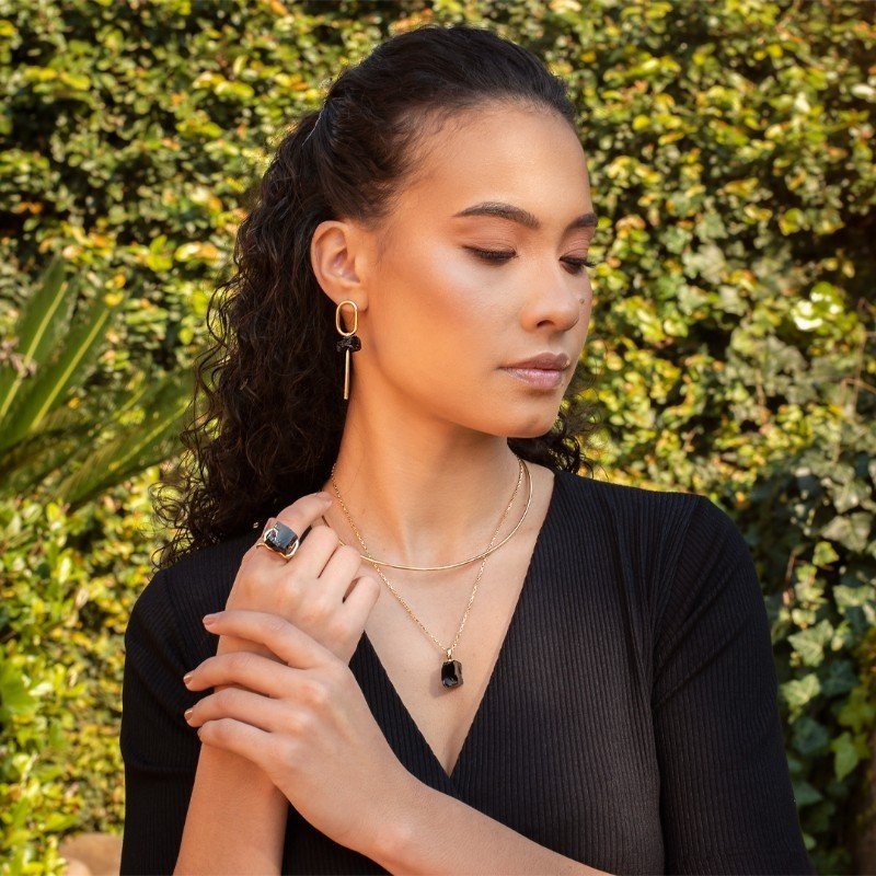 Collier/Choker plaqué or