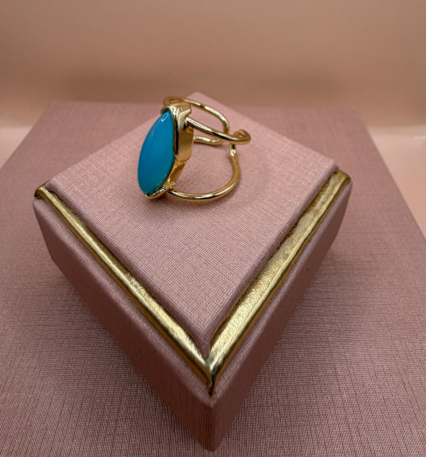 Bague plaquée or